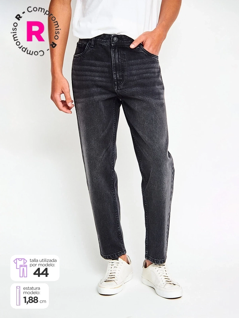 JEANS HOMBRE INDEX ALGODÓN STANDARD FIT - 1