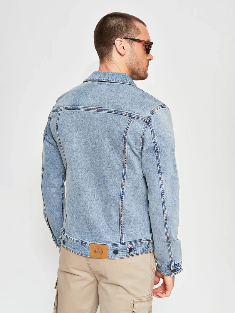 CHAQUETA HOMBRE INDEX ALGODÓN DENIM BÁSICA - 2