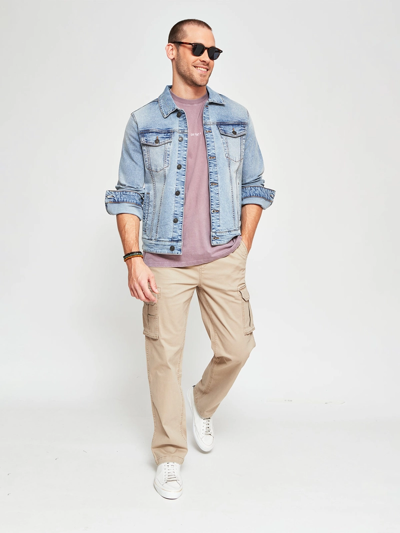 CHAQUETA HOMBRE INDEX ALGODÓN DENIM BÁSICA - 4