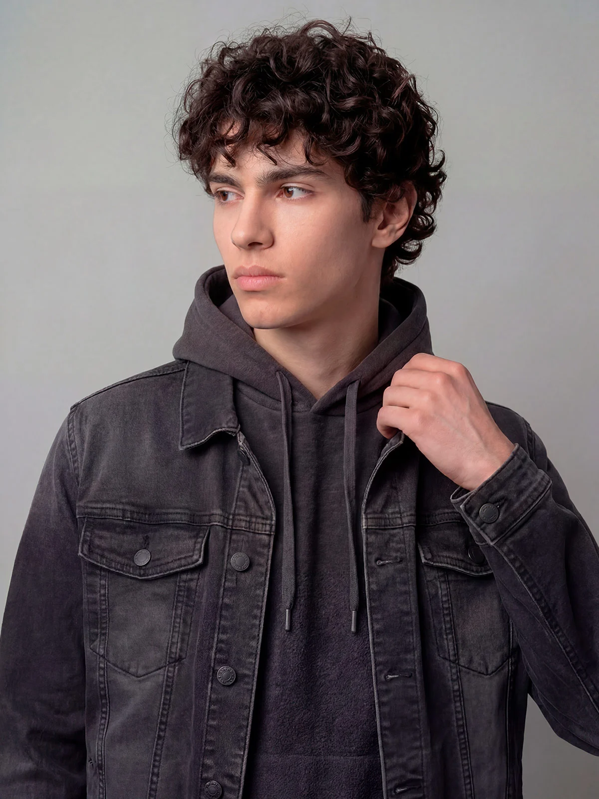CHAQUETA HOMBRE INDEX ALGODÓN DENIM BÁSICA - 3