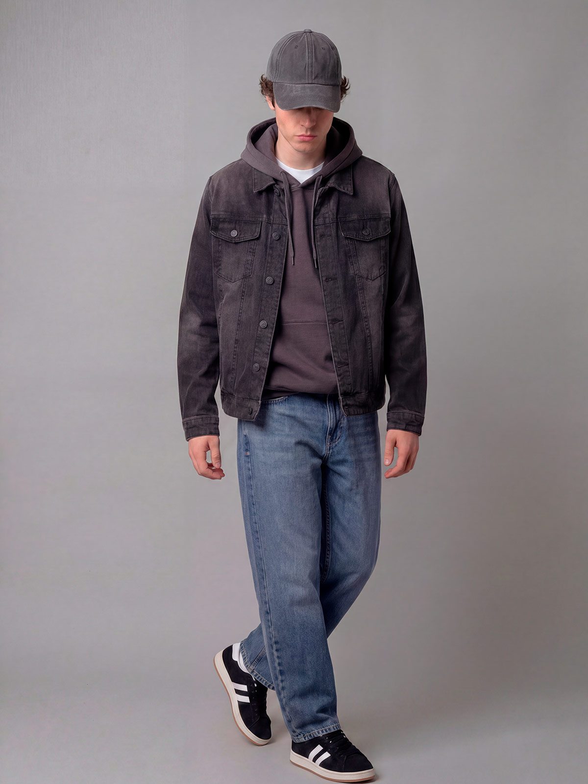 CHAQUETA HOMBRE INDEX ALGODÓN DENIM BÁSICA - 4