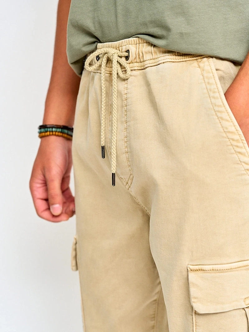 PANTALÓN HOMBRE INDEX ALGODÓN BOLSILLOS CARGO - 3