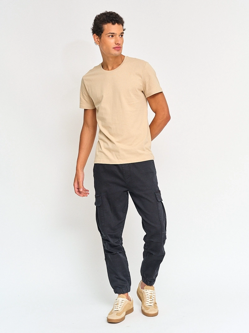 PANTALÓN HOMBRE INDEX ALGODÓN BOLSILLOS CARGO - 4