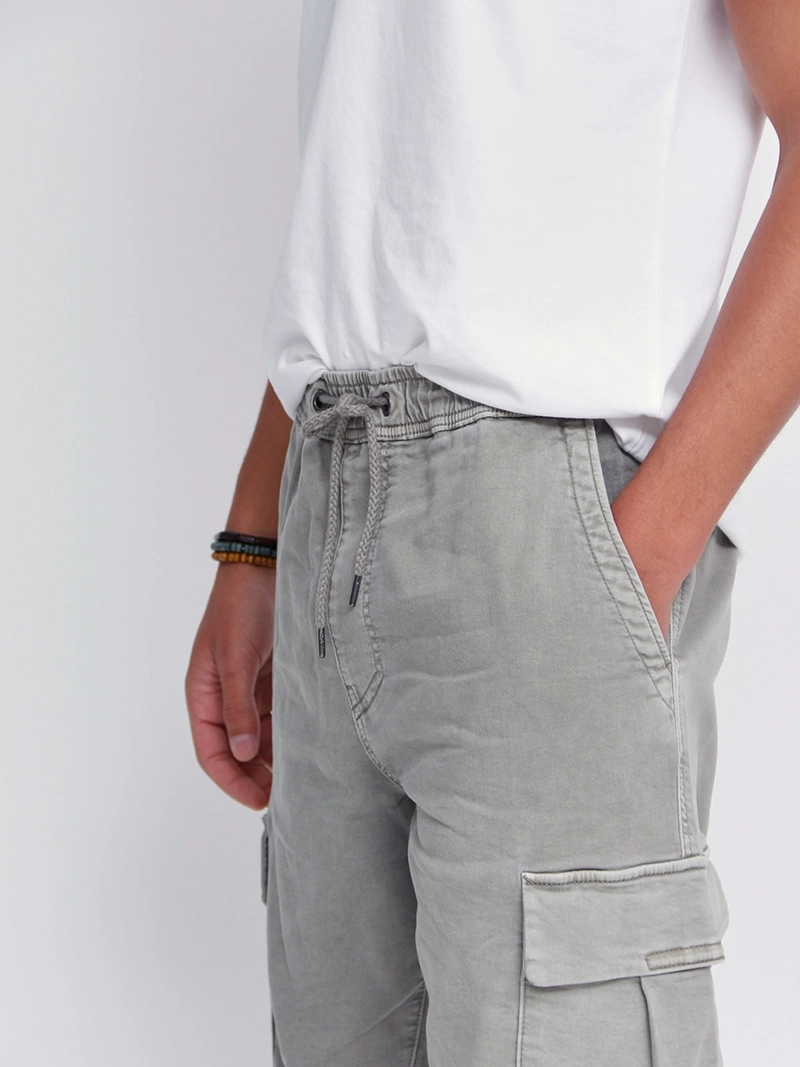 PANTALÓN HOMBRE INDEX ALGODÓN BOLSILLOS CARGO - 3