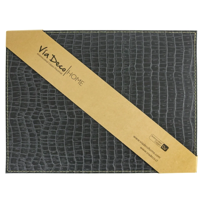 SET X4 INDIVIDUAL DAVANTI CLASSIC SNAKE NEGRO - 1
