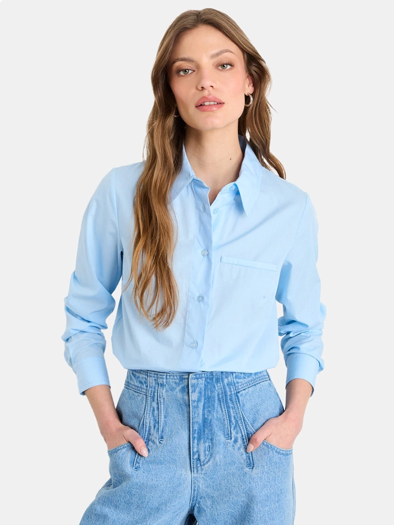 BLUSA MUJER IO MANGA LARGA