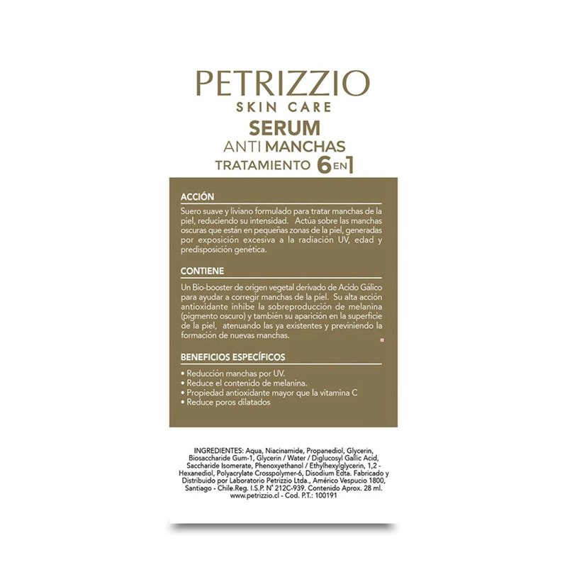 SÉRUM PETRIZZIO GOTAS ANTI MANCHAS 28 ML - 3