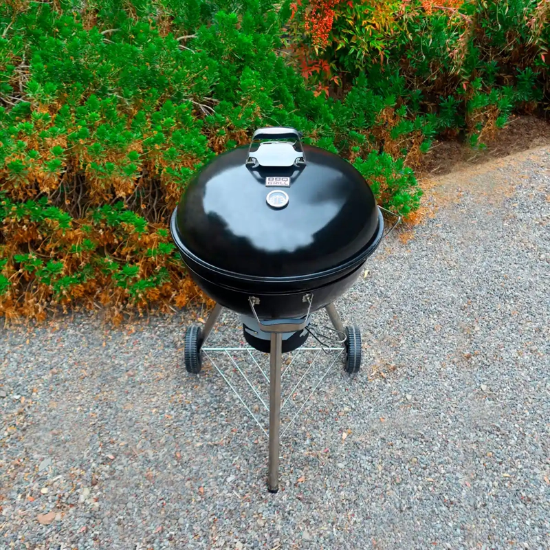 PARRILLA A CARBÓN KETTLE BLACK BBQ GRILL - 9