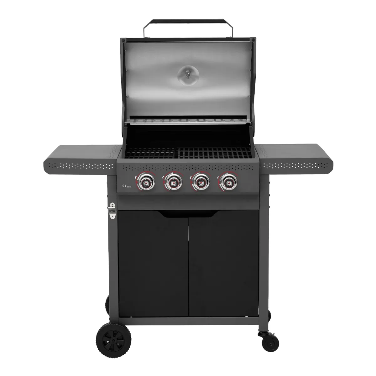 PARRILLA A GAS DARK HAWK 4 QUEMADORES - 3