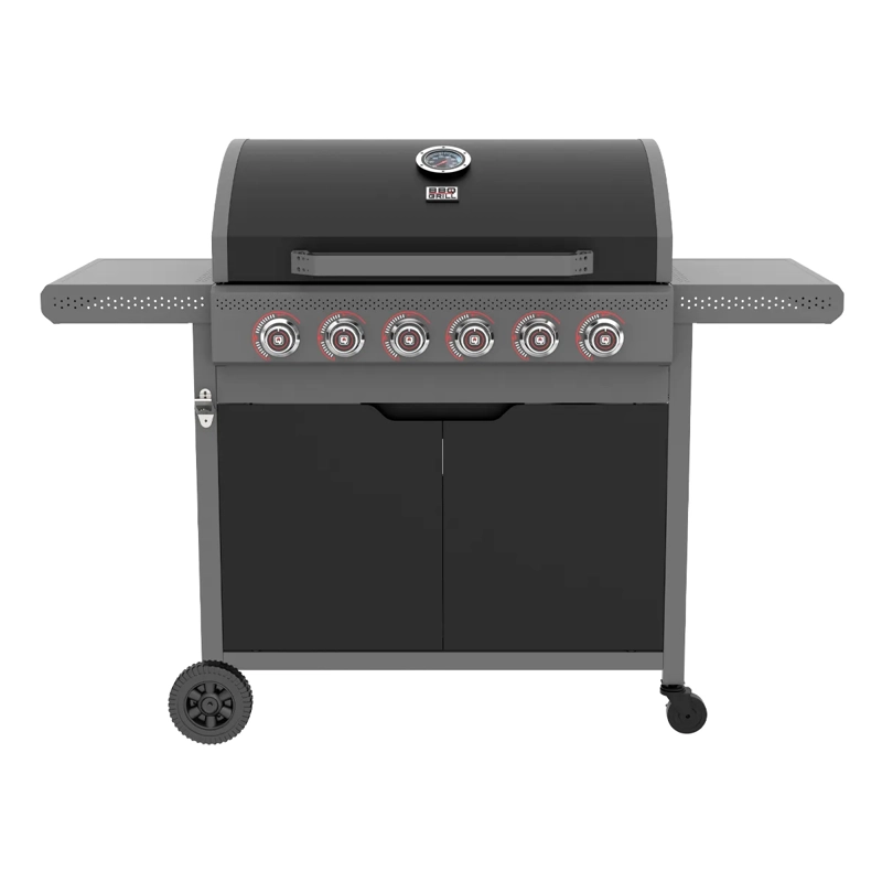 PARRILLA A GAS DARK HAWK 6 QUEMADORES - 1