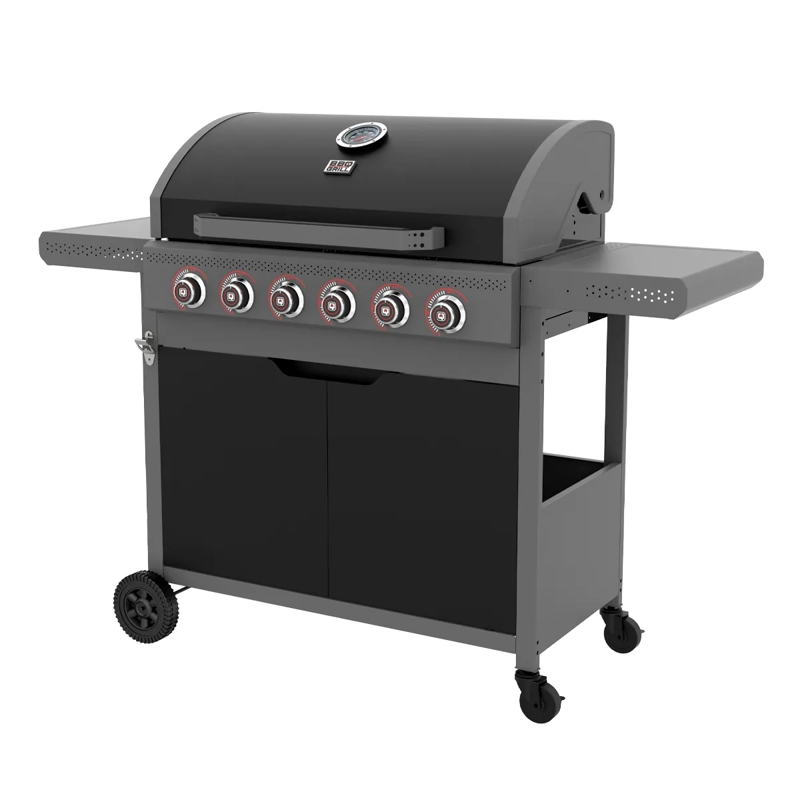 PARRILLA A GAS DARK HAWK 6 QUEMADORES - 2