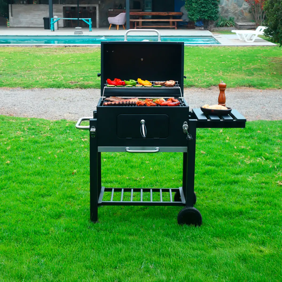 PARRILLA A CARBÓN ALABAMA BBQ GRILL - 11