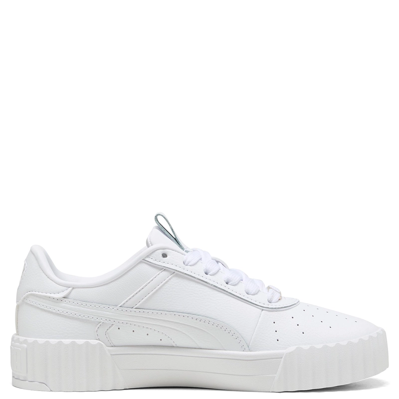 ZAPATILLAS MUJER PUMA CASUALES BLANCO CARINA 3.0 LUXE  - 2