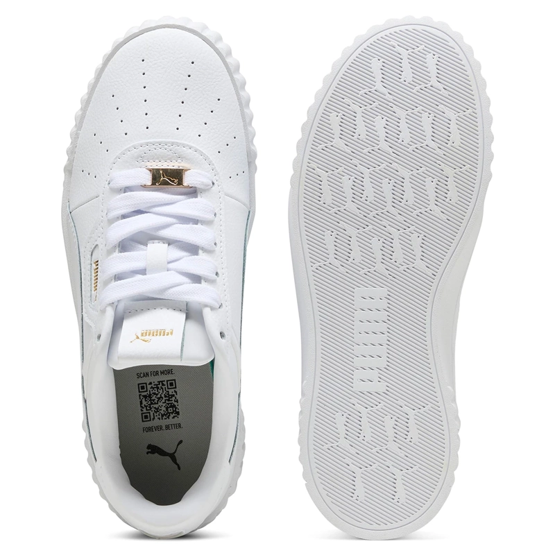 ZAPATILLAS MUJER PUMA CASUALES BLANCO CARINA 3.0 LUXE  - 3