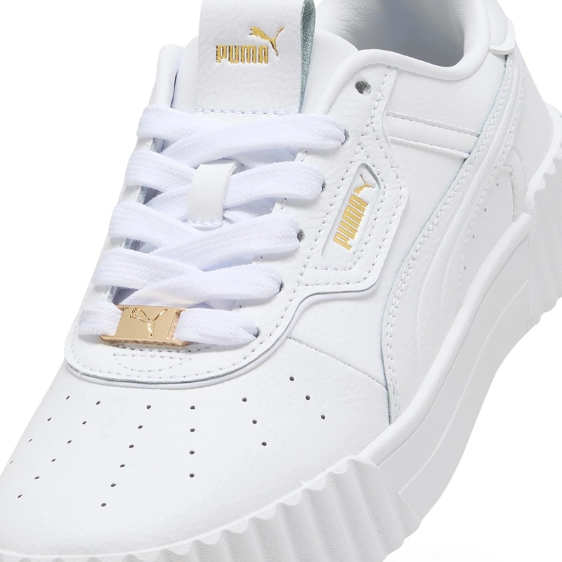 ZAPATILLAS MUJER PUMA CASUALES BLANCO CARINA 3.0 LUXE  - 5