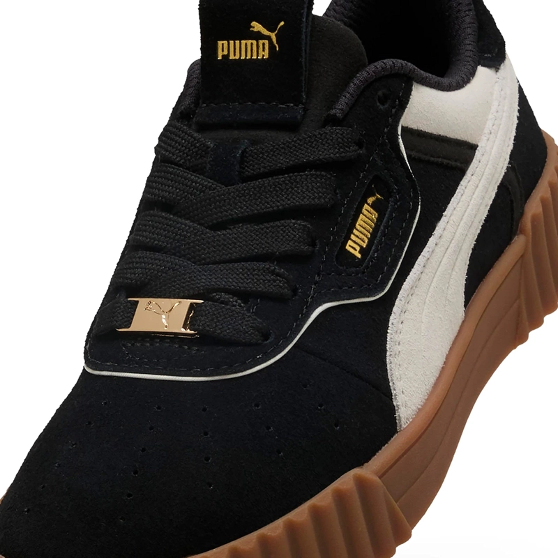 ZAPATILLAS MUJER PUMA URBANAS NEGRO CARINA 3.0 LUXE SD  - 4