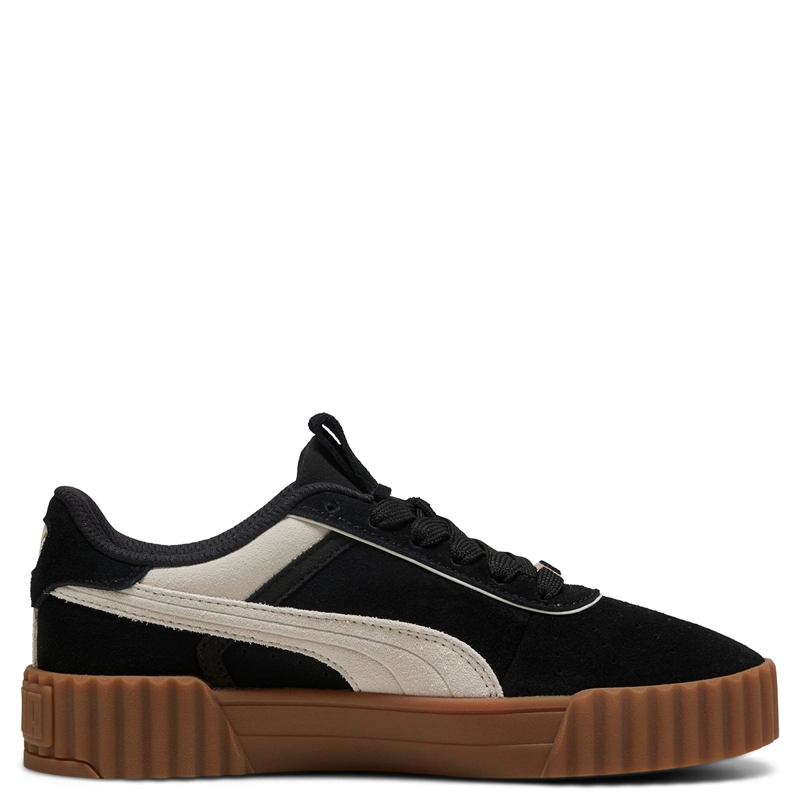ZAPATILLAS MUJER PUMA URBANAS NEGRO CARINA 3.0 LUXE SD  - 2