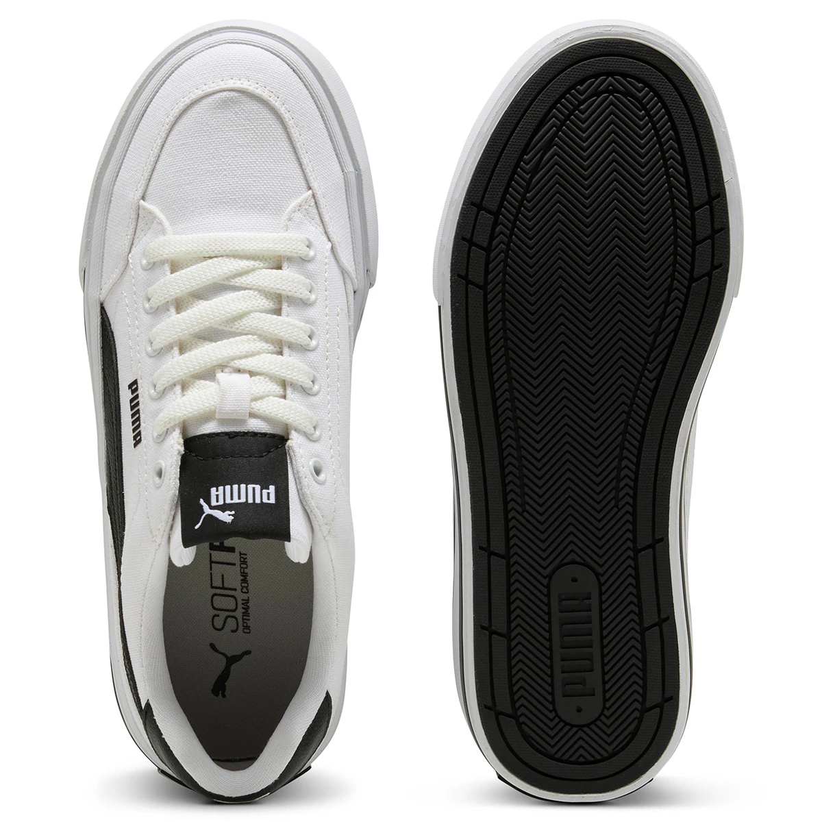 ZAPATILLAS MUJER PUMA CASUALES BLANCO COURT CLASSIC VULC FS PLATFORM WNS - 3