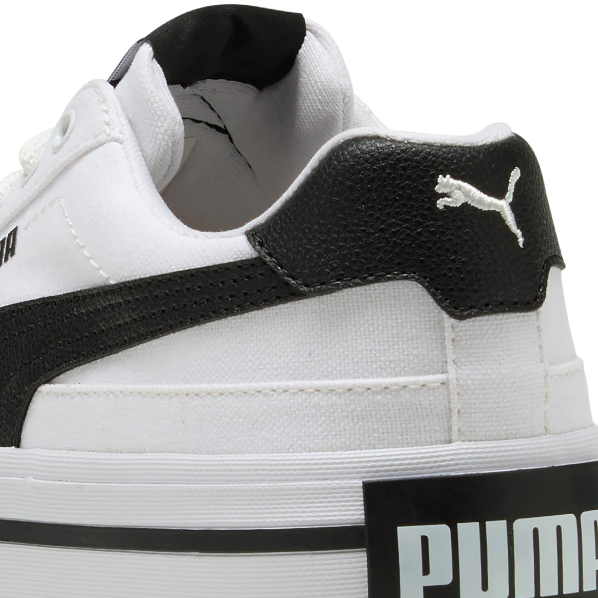 ZAPATILLAS MUJER PUMA CASUALES BLANCO COURT CLASSIC VULC FS PLATFORM WNS - 5