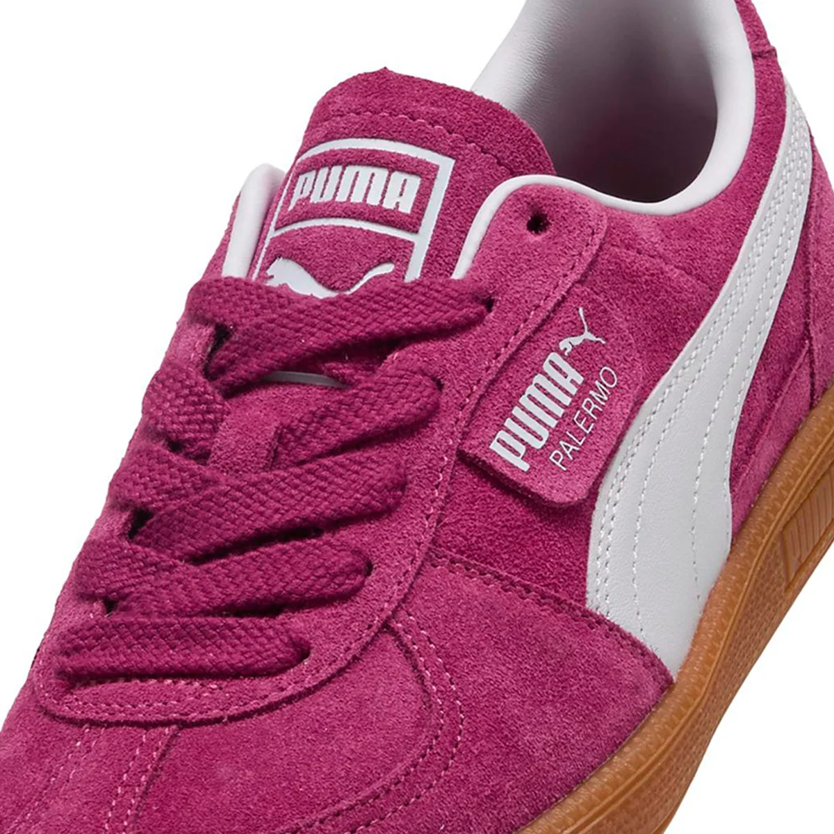 ZAPATILLAS MUJER PUMA CASUALES ROSADO PALERMO CUERO - 4