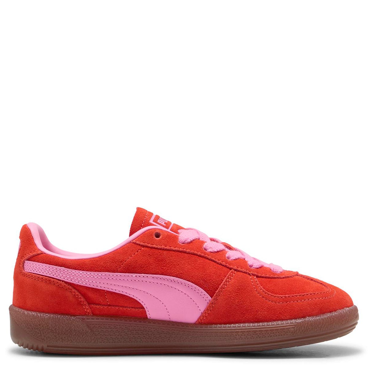 ZAPATILLAS MUJER PUMA CASUALES ROJO PALERMO CUERO - 2