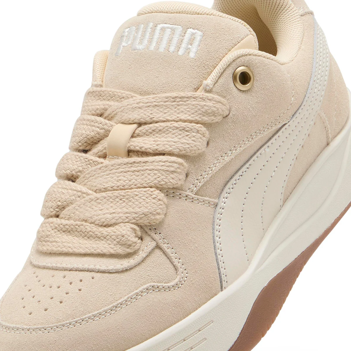 ZAPATILLAS MUJER PUMA CASUALES BEIGE PARK LUNA SD  - 4