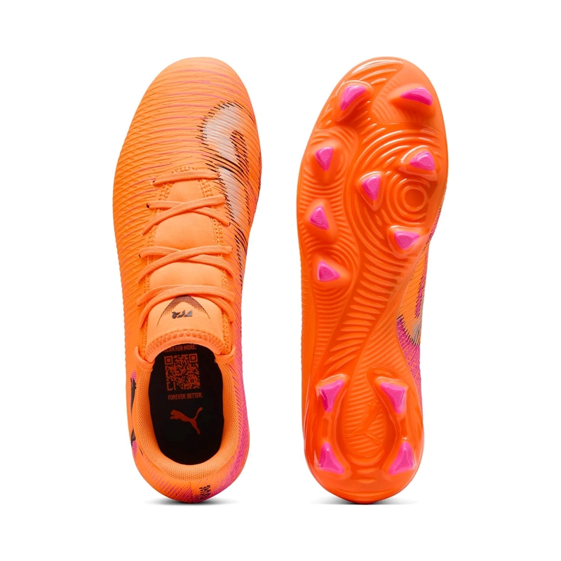 ZAPATILLAS HOMBRE PUMA FÚTBOL NARANJO FUTURE 8 PLAY FG/AG - 3
