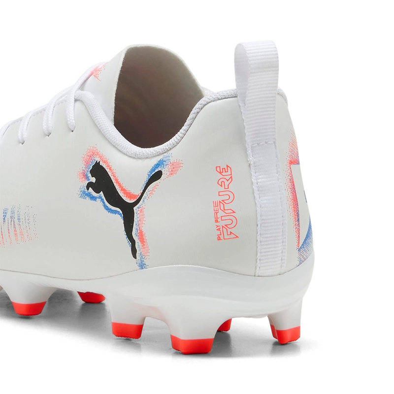 ZAPATILLAS NIÑO PUMA FÚTBOL BLANCO FUTURE 8 PLAY FG/AG - 4