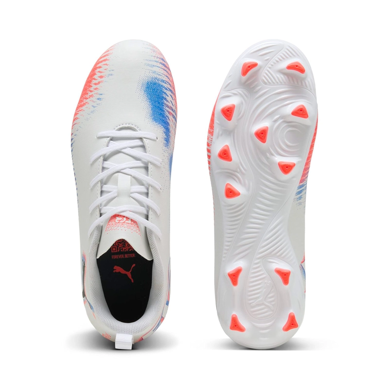 ZAPATILLAS NIÑO PUMA FÚTBOL BLANCO FUTURE 8 PLAY FG/AG - 3