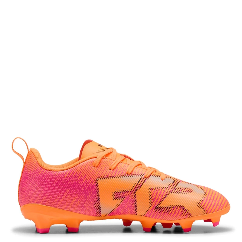 ZAPATILLAS NIÑO PUMA FÚTBOL NARANJO FUTURE 8 PLAY FG/AG - 2