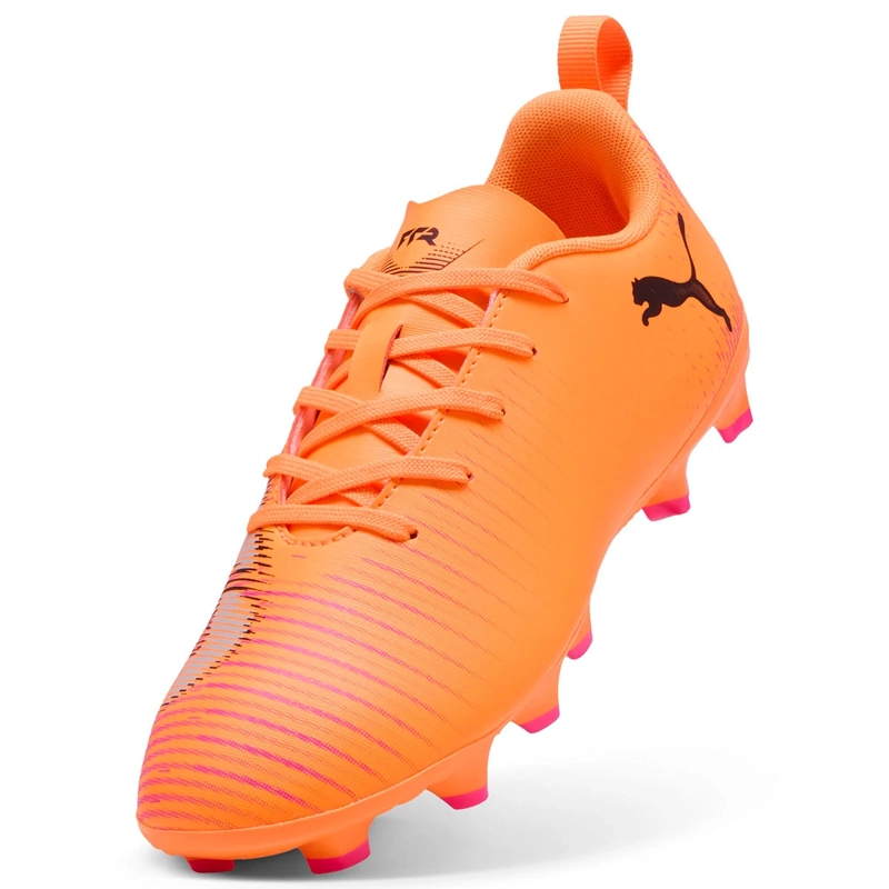 ZAPATILLAS NIÑO PUMA FÚTBOL NARANJO FUTURE 8 PLAY FG/AG - 4