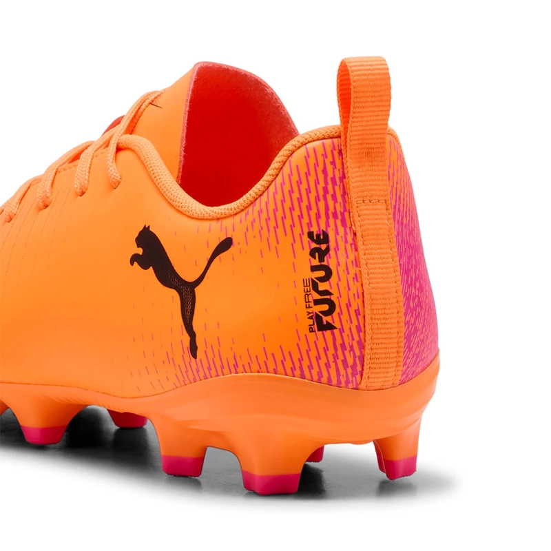 ZAPATILLAS NIÑO PUMA FÚTBOL NARANJO FUTURE 8 PLAY FG/AG - 5