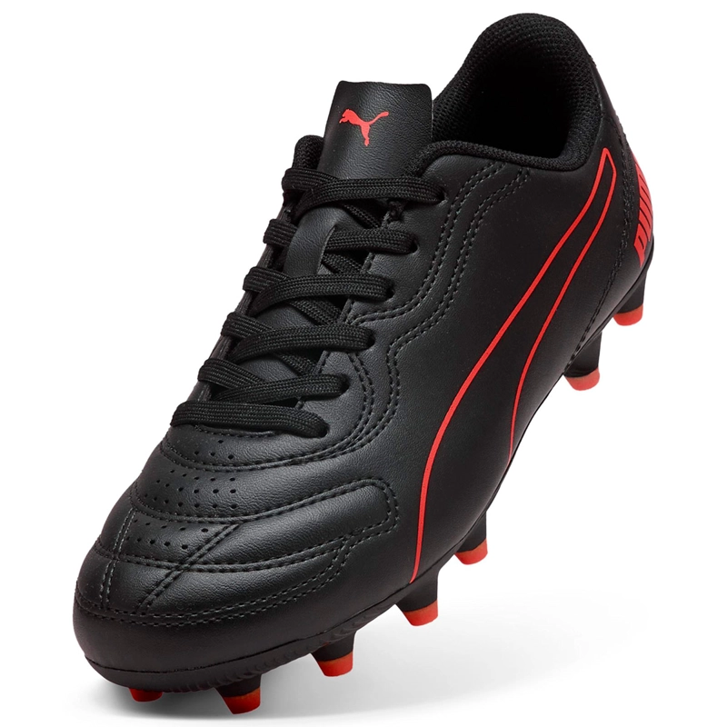 ZAPATILLAS NIÑO PUMA FÚTBOL NEGRO CLASSICO FG/AG - 4