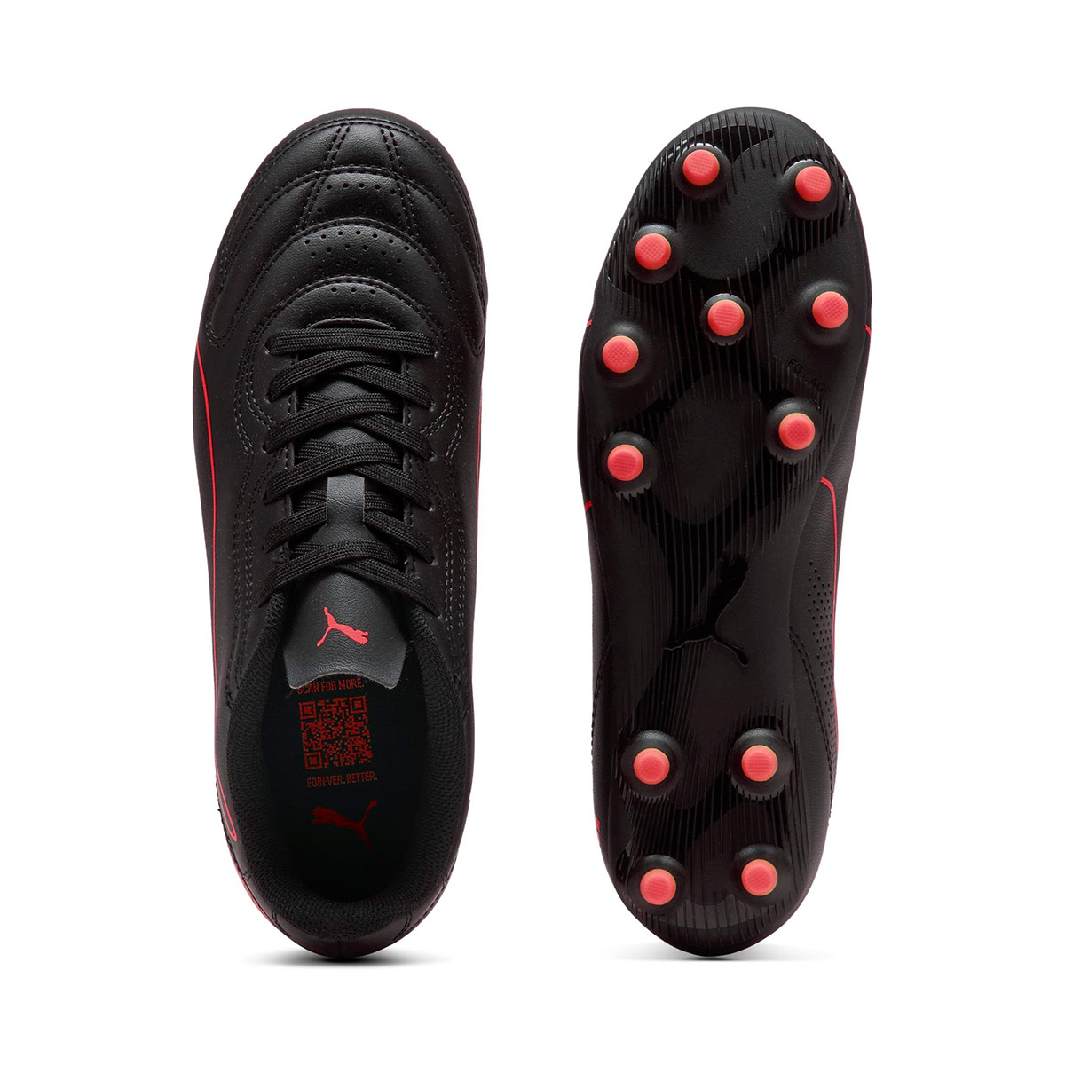 ZAPATILLAS NIÑO PUMA FÚTBOL NEGRO CLASSICO FG/AG - 3