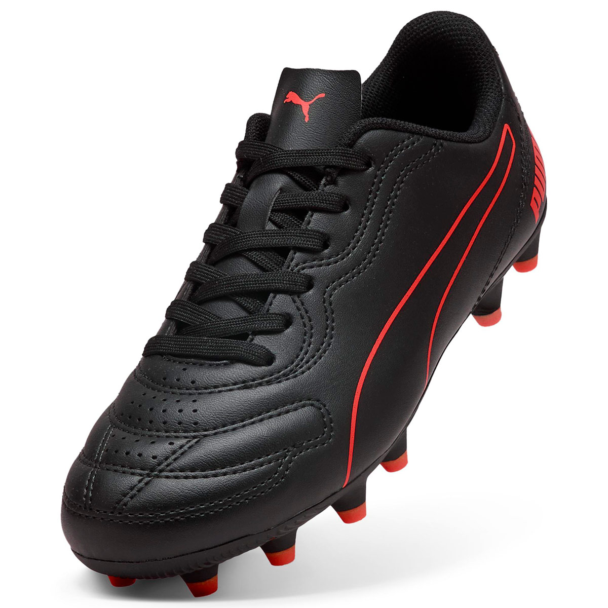 ZAPATILLAS NIÑO PUMA FÚTBOL NEGRO CLASSICO FG/AG - 4