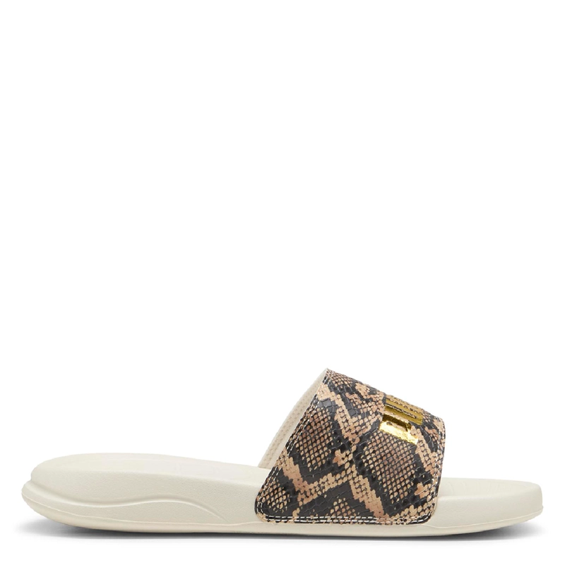 SANDALIAS MUJER PUMA BEIGE POPCAT 20 SNAKE CHIC - 1
