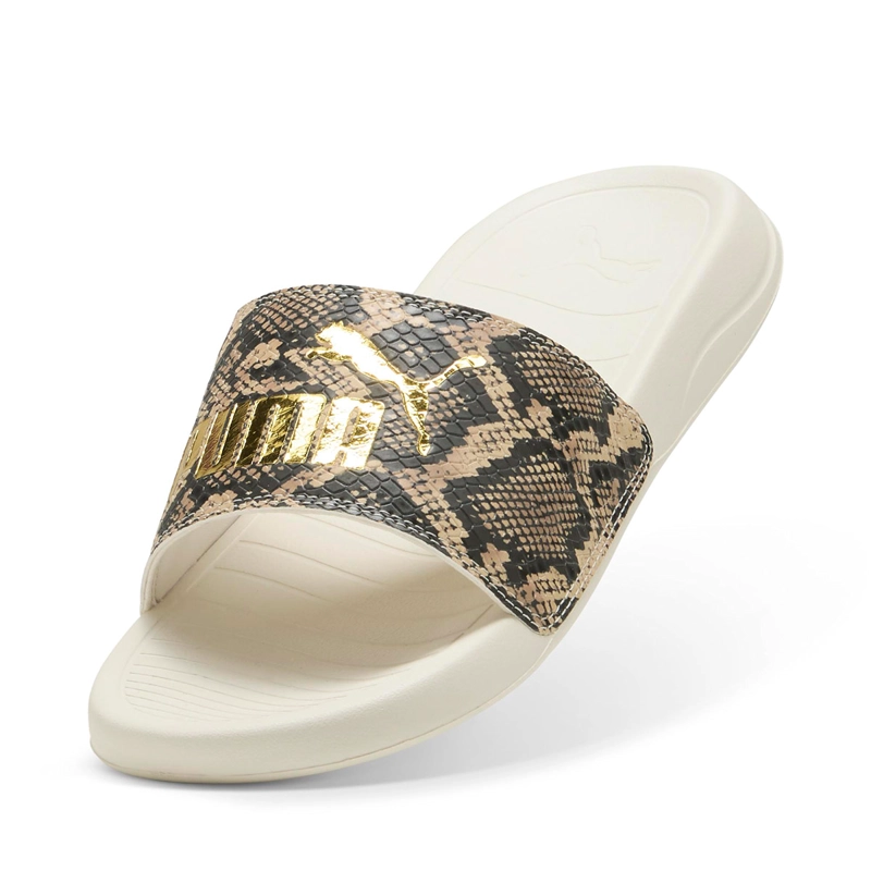 SANDALIAS MUJER PUMA BEIGE POPCAT 20 SNAKE CHIC - 3
