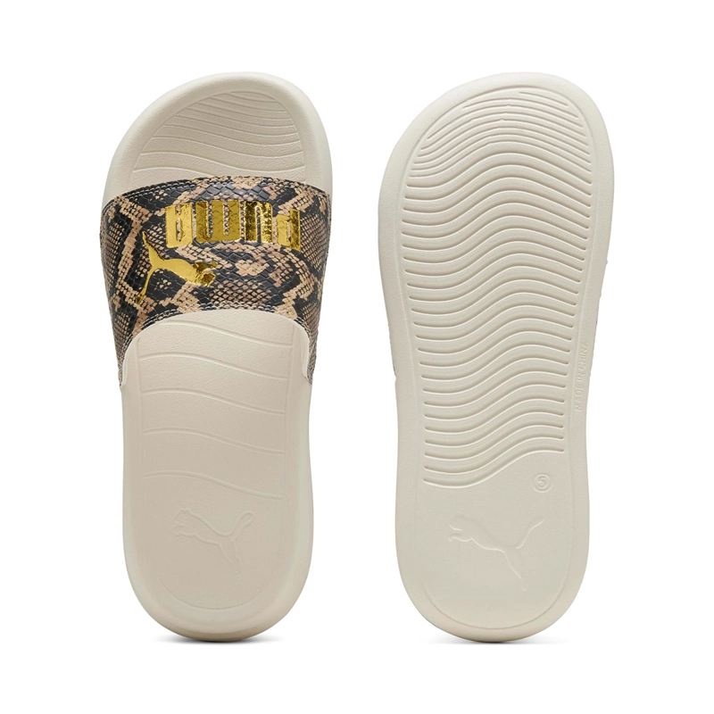 SANDALIAS MUJER PUMA BEIGE POPCAT 20 SNAKE CHIC - 4