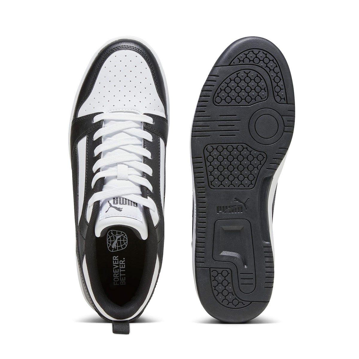 ZAPATILLAS MUJER PUMA URBANO NEGRO REBOUND V6 LOW - 4