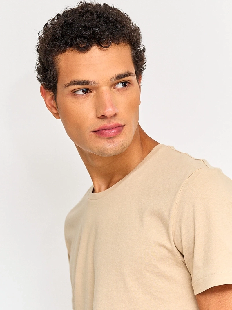 POLERA HOMBRE INDEX ALGODÓN CUELLO REDONDO MANGA CORTA - 3