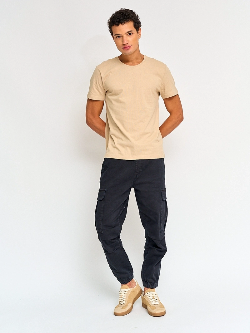POLERA HOMBRE INDEX ALGODÓN CUELLO REDONDO MANGA CORTA - 4