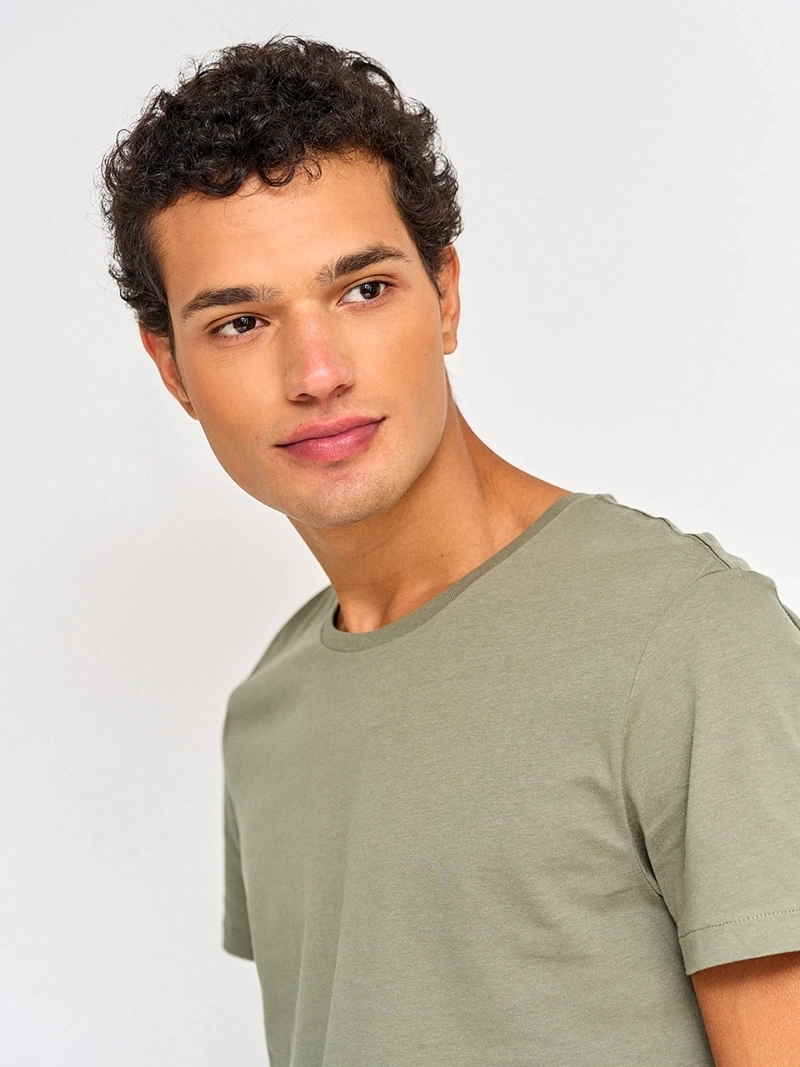 POLERA HOMBRE INDEX ALGODÓN CUELLO REDONDO MANGA CORTA - 3