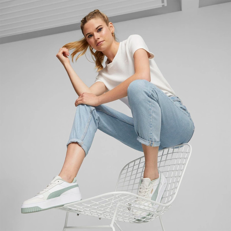 ZAPATILLAS MUJER PUMA URBANO BLANCO CARINA STREET - 7