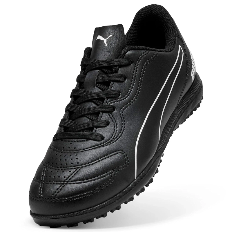 ZAPATILLAS NIÑO PUMA FÚTBOL NEGRO CLASSICO TT - 4