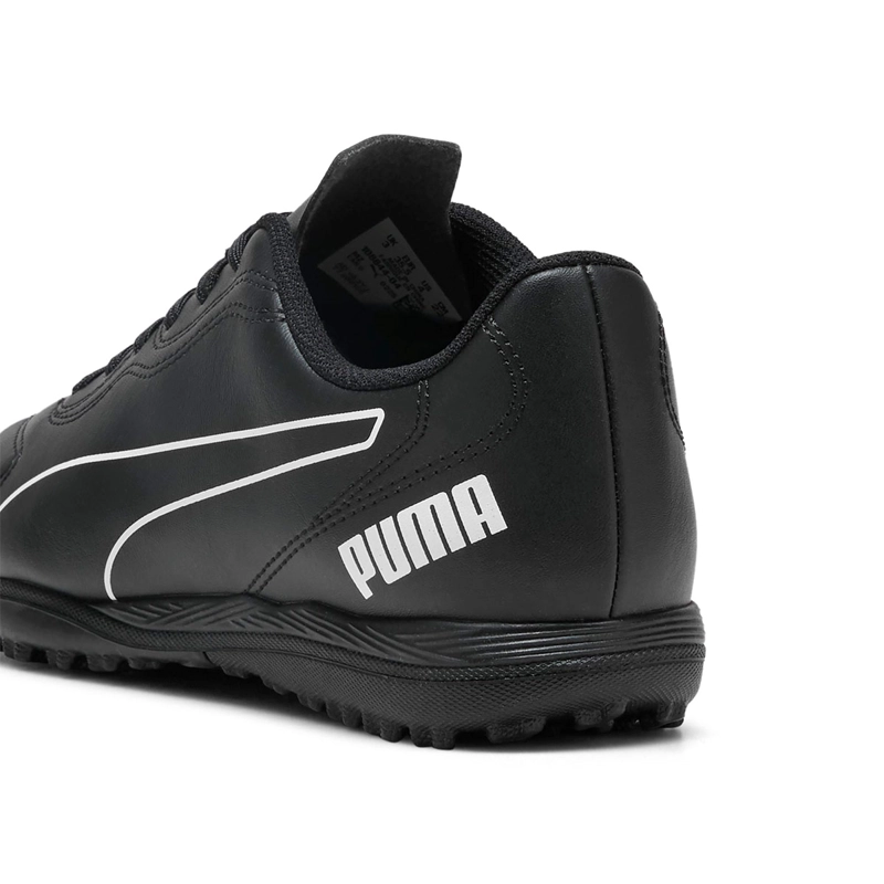 ZAPATILLAS NIÑO PUMA FÚTBOL NEGRO CLASSICO TT - 5