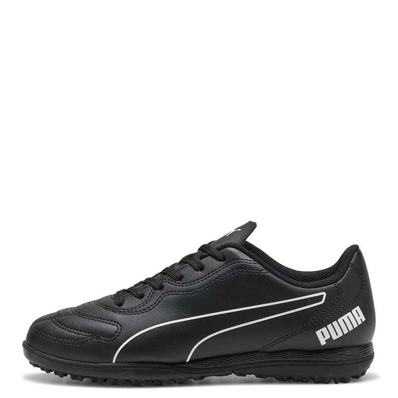 ZAPATILLAS NIÑO PUMA FÚTBOL NEGRO CLASSICO TT - 1