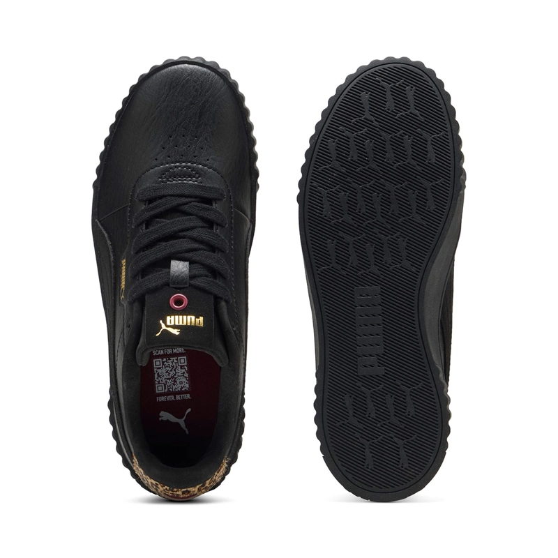 ZAPATILLAS MUJER PUMA URBANO NEGRO CARINA 3.0 ANIMAL FLAIR - 3