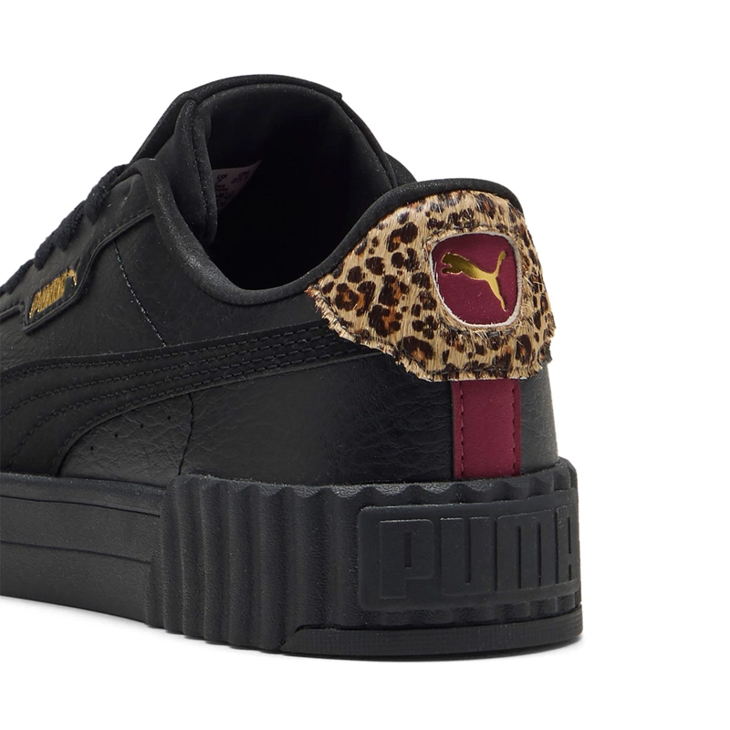 ZAPATILLAS MUJER PUMA URBANO NEGRO CARINA 3.0 ANIMAL FLAIR - 5