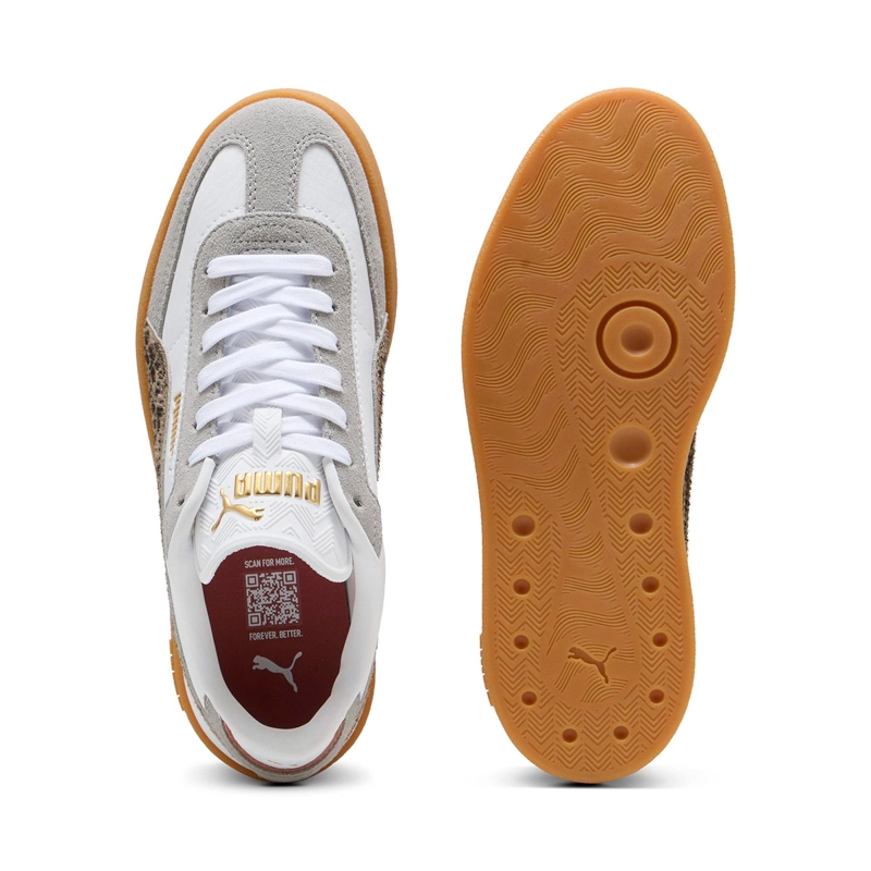ZAPATILLAS MUJER PUMA URBANO BLANCO CLUB II ERA ANIMAL FLAIR - 3