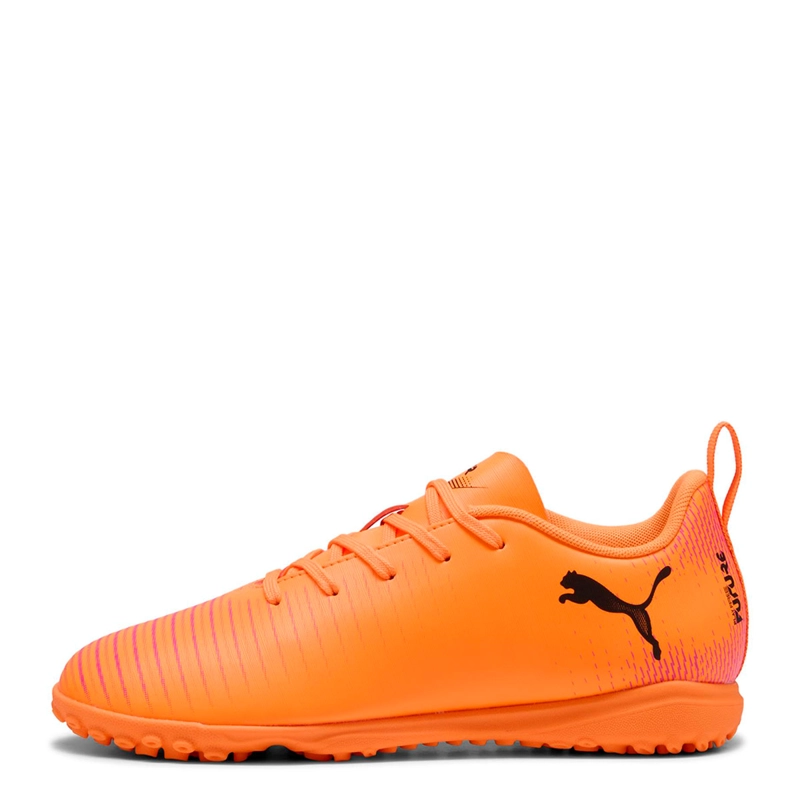 ZAPATILLAS NIÑO PUMA FÚTBOL NARANJO FUTURE 8 PLAY TT - 1